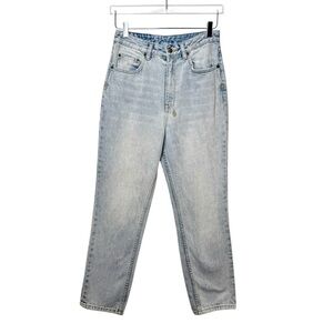 Ksubi Playback High Rise Relaxed Fit Straight Light Wash Women’s Jeans Sz 27